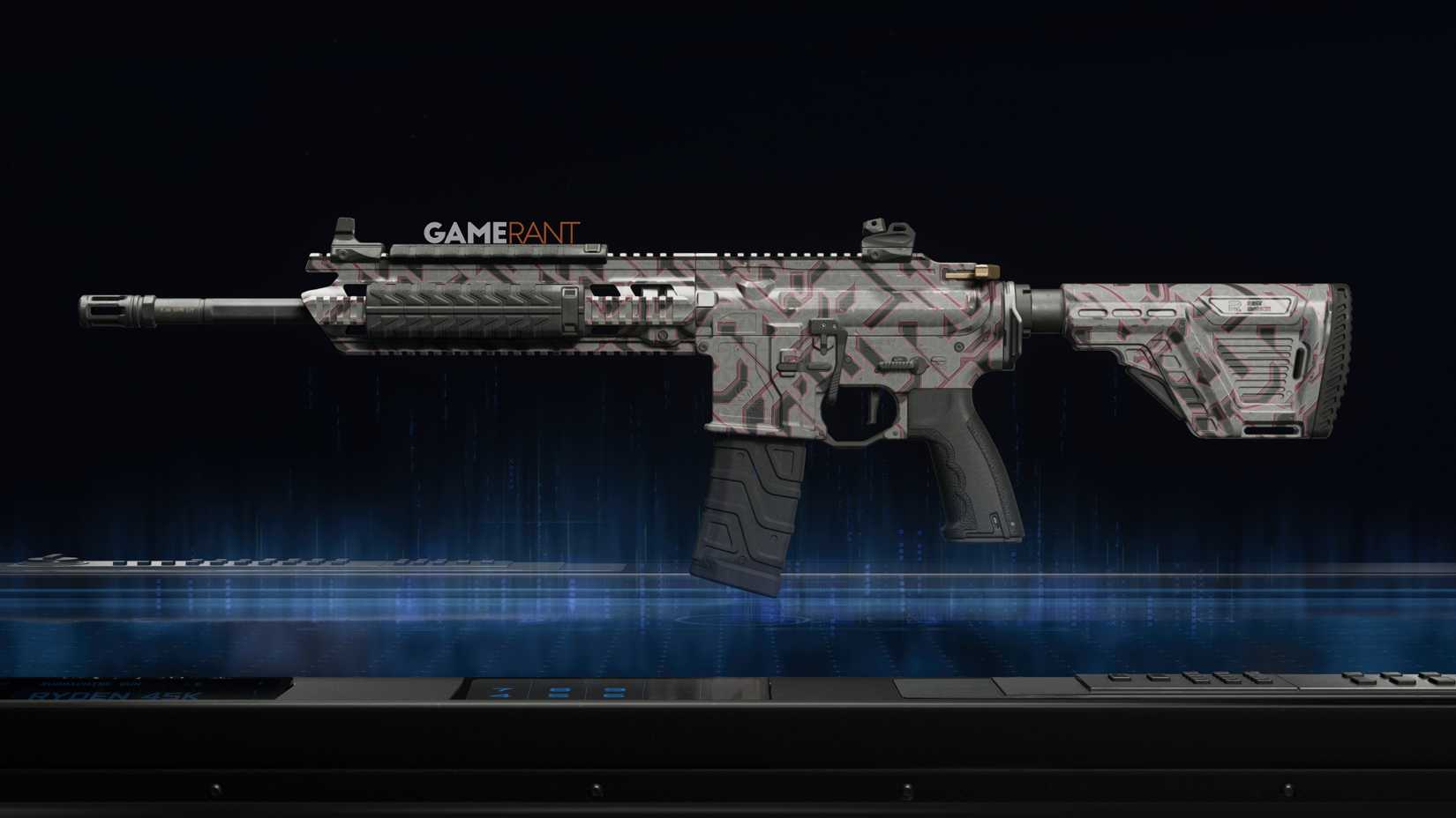 Network Camo Preview on the MK35 ISR - Black Ops 7