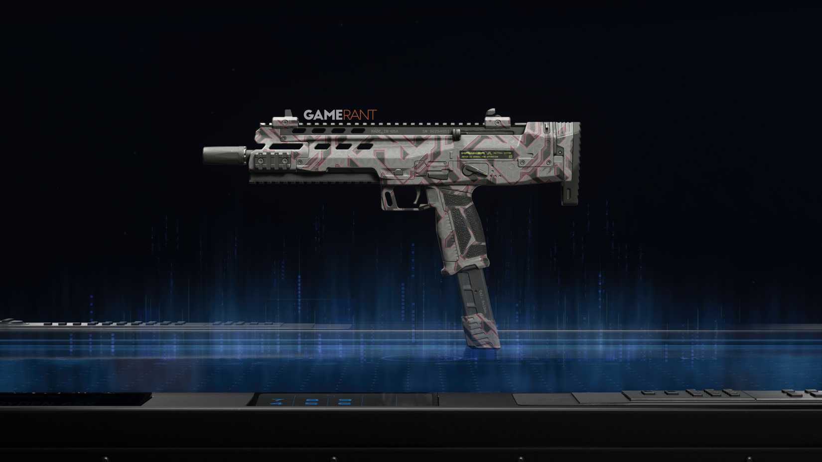 Network Camo preview on the VST - Black Ops 7
