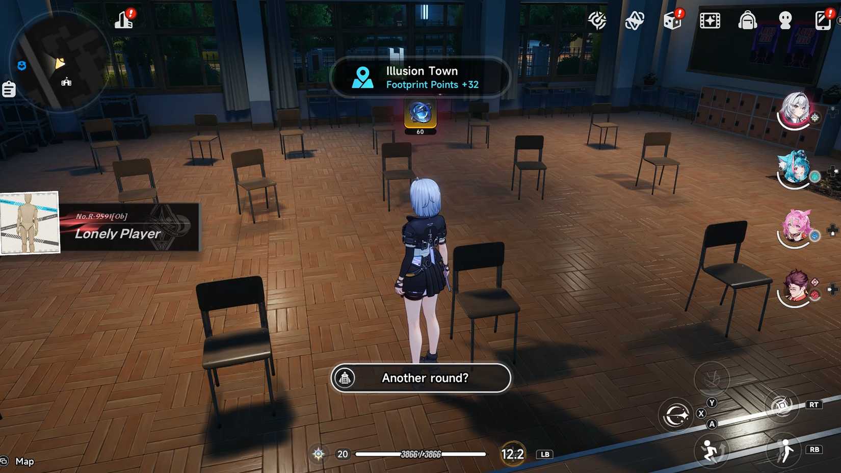 neverness-to-everness-nte-lonely-player-anomaly-commission-wandering-puppet-locations - auditorium wandering puppet location complete