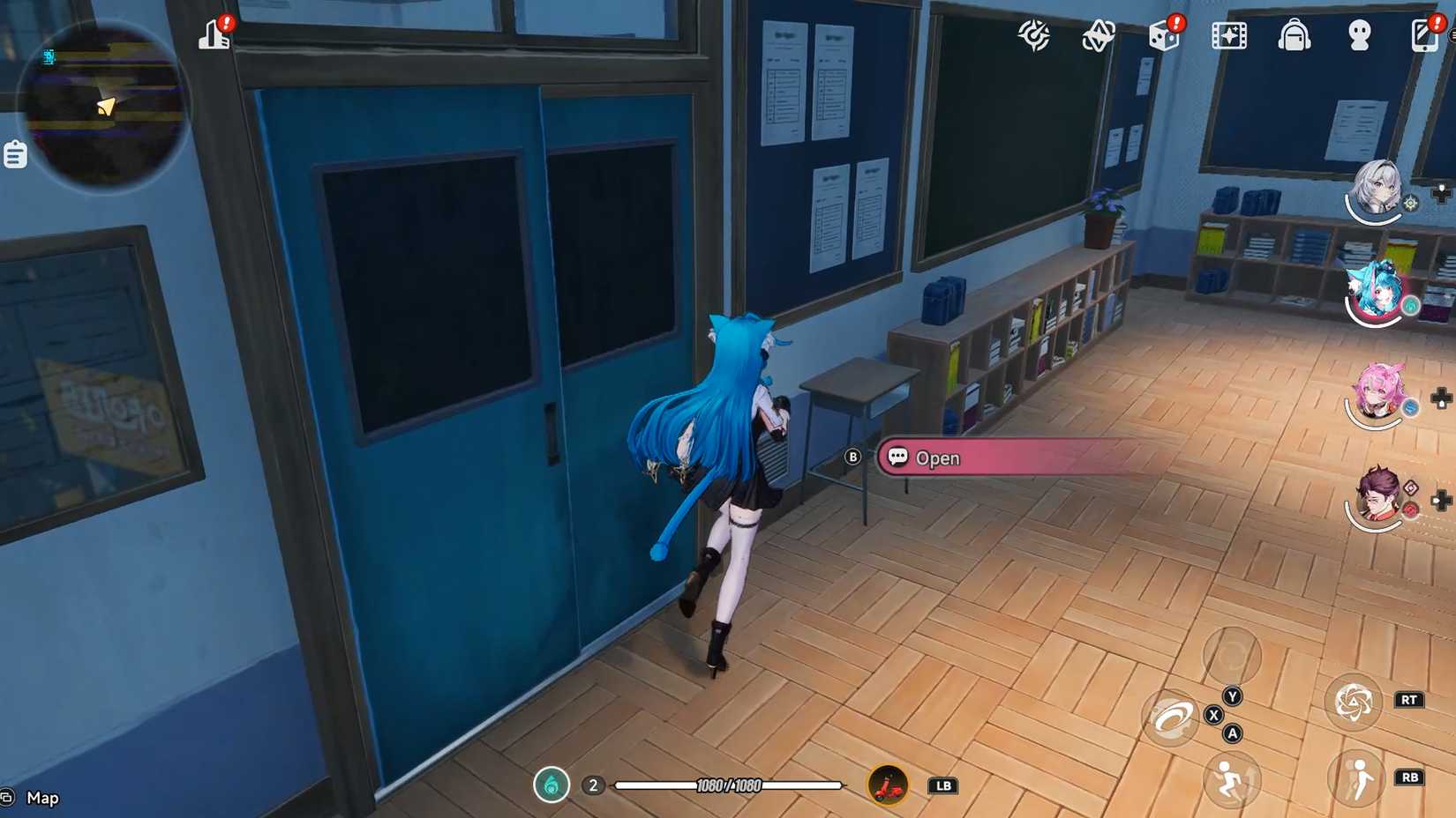 neverness-to-everness-nte-lonely-player-anomaly-commission-wandering-puppet-locations - classroom wandering puppet - go back again