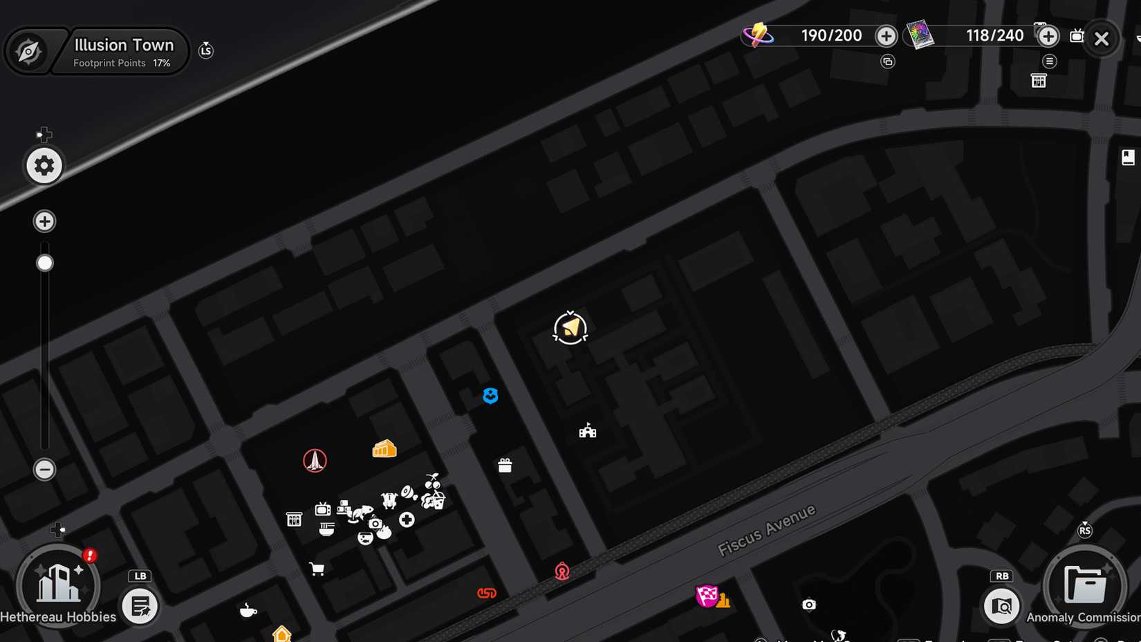 neverness-to-everness-nte-lonely-player-anomaly-commission-wandering-puppet-locations - cooking class wandering puppet location map