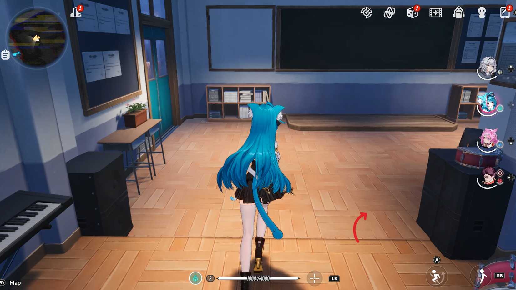 neverness-to-everness-nte-lonely-player-anomaly-commission-wandering-puppet-locations - music room wandering puppet - piano puzzle solution - circle 3