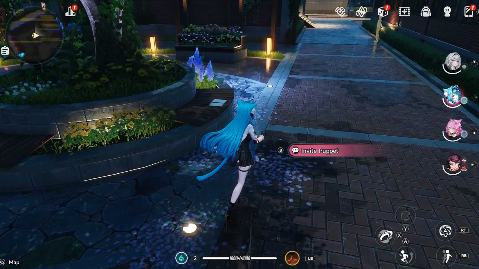 neverness-to-everness-nte-lonely-player-anomaly-commission-wandering-puppet-locations - wandering puppet invite invisible garden puppet