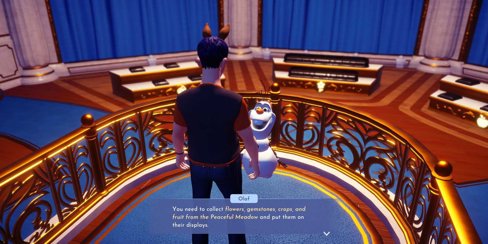 olaf big exhibition dreamlight valley ddv 