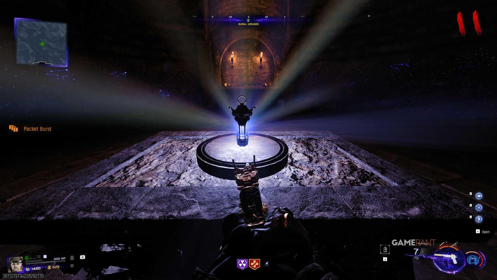 Open the graveyard and complete the Constellation Puzzle to summon Astrid - 3