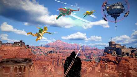 Open-world games with lots of freedom