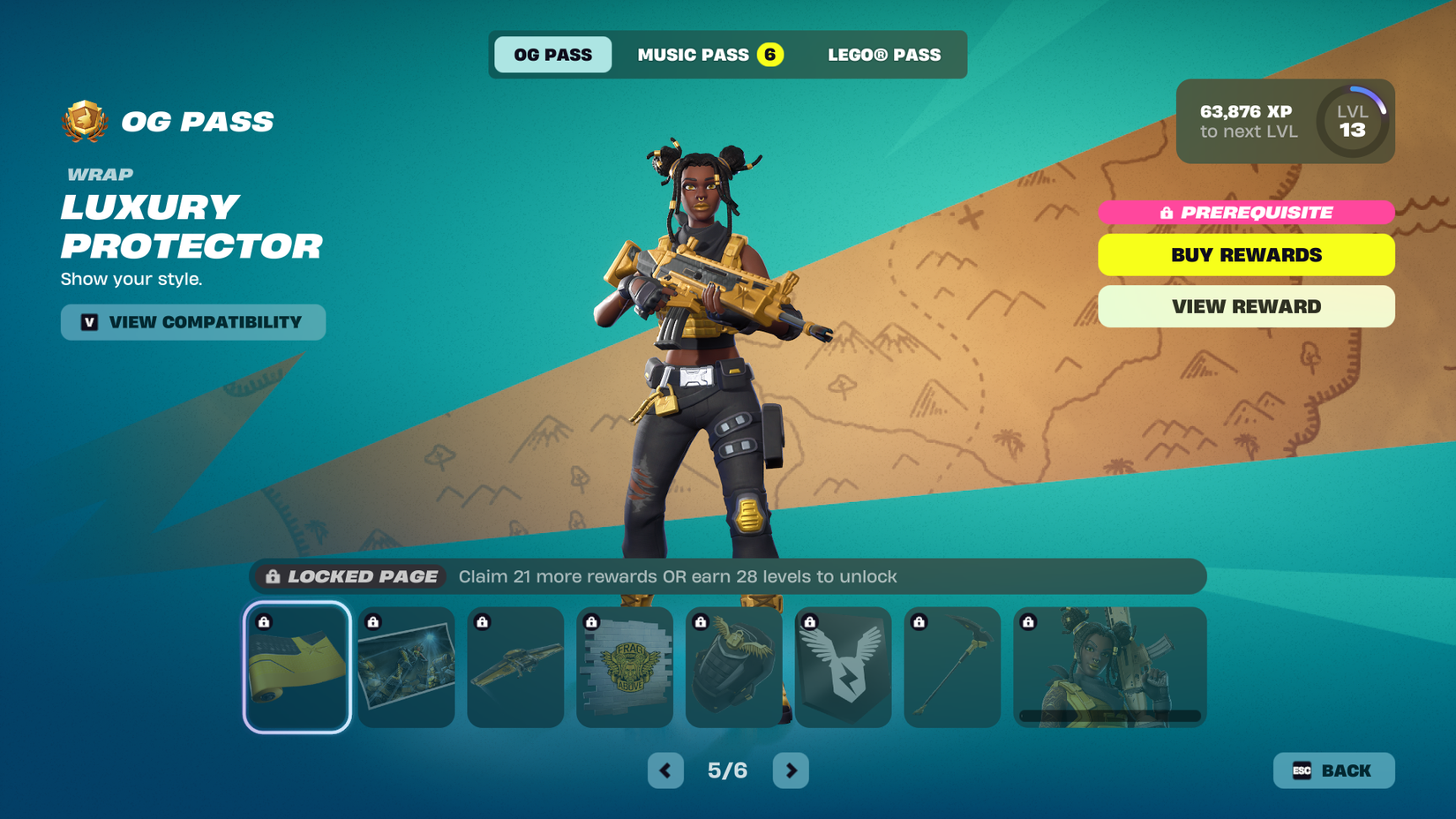 Page 5 OG Pass - Luxe Patroller Skin fortnite