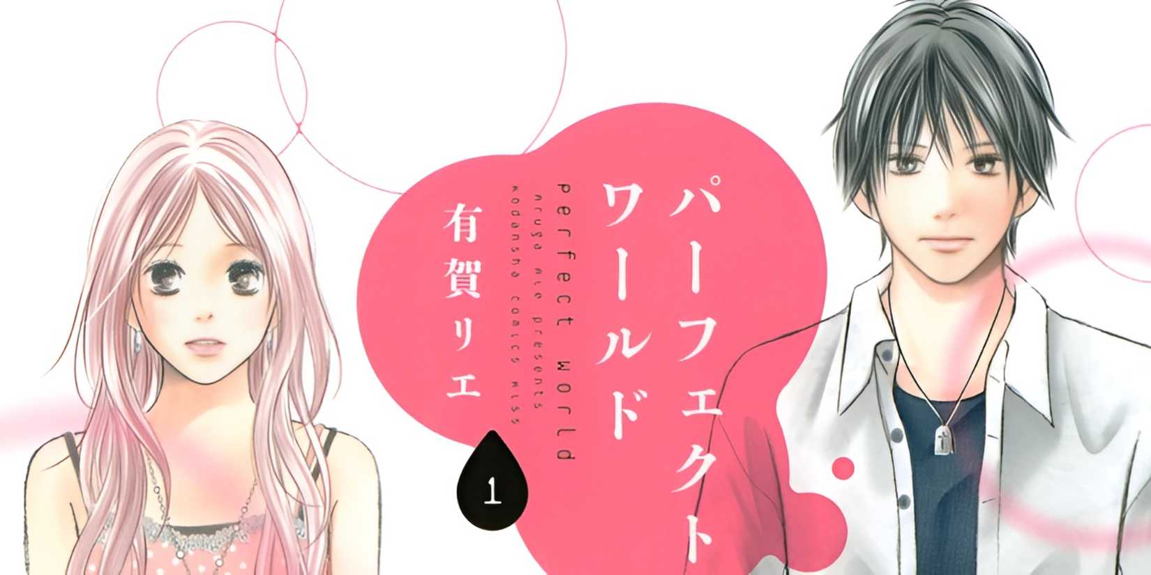 Image of the two main characters on the cover of the Perfect World manga