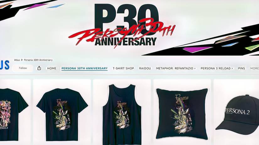 Persona 30th anniversary Amazon shop Cropped