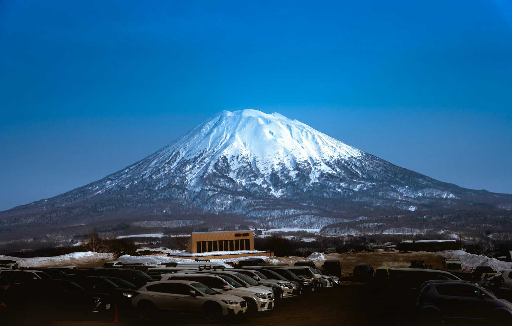 A Shot from the Base of Mount Yotei