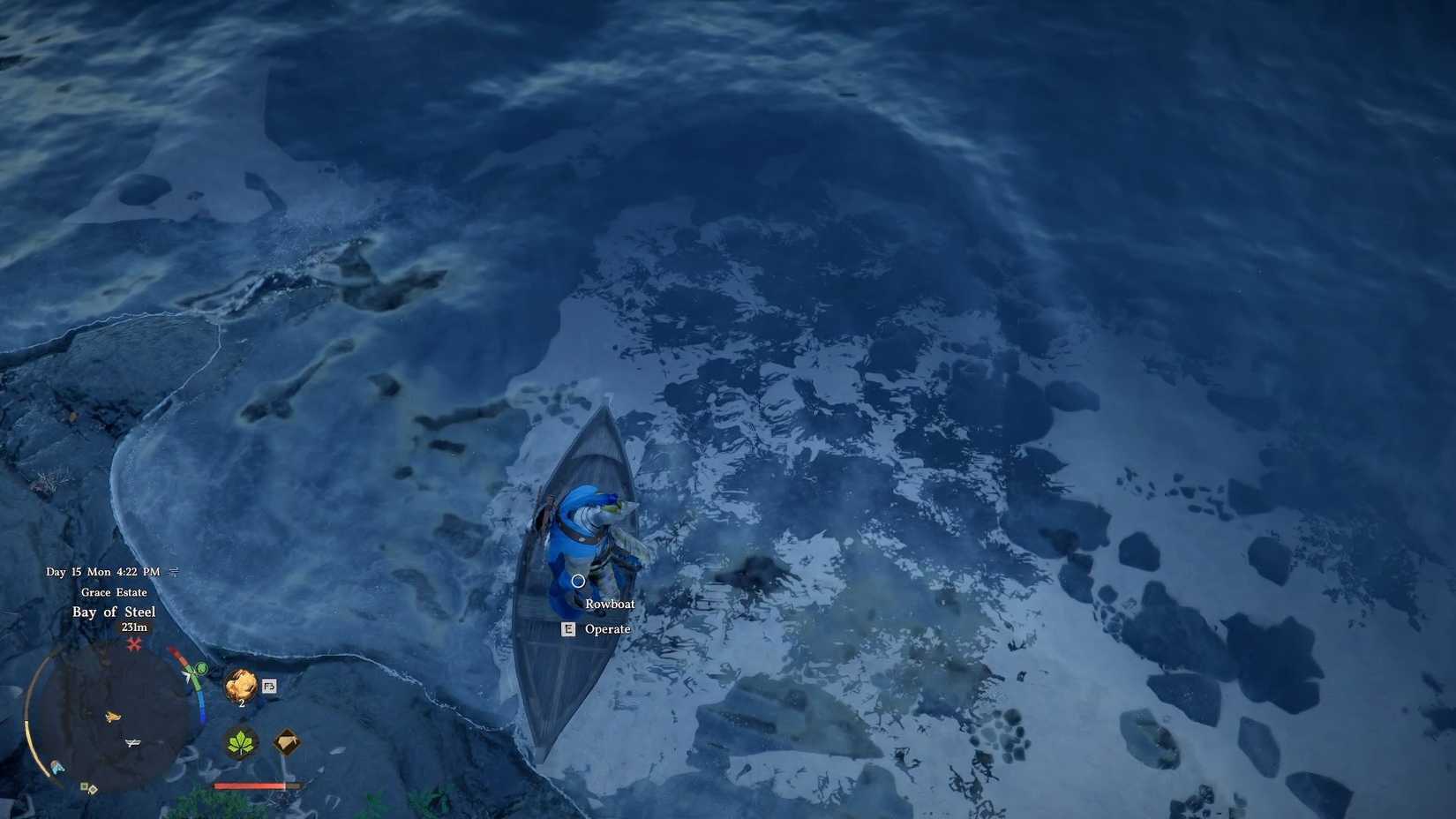 Pirate king hat using a boat crimson desert