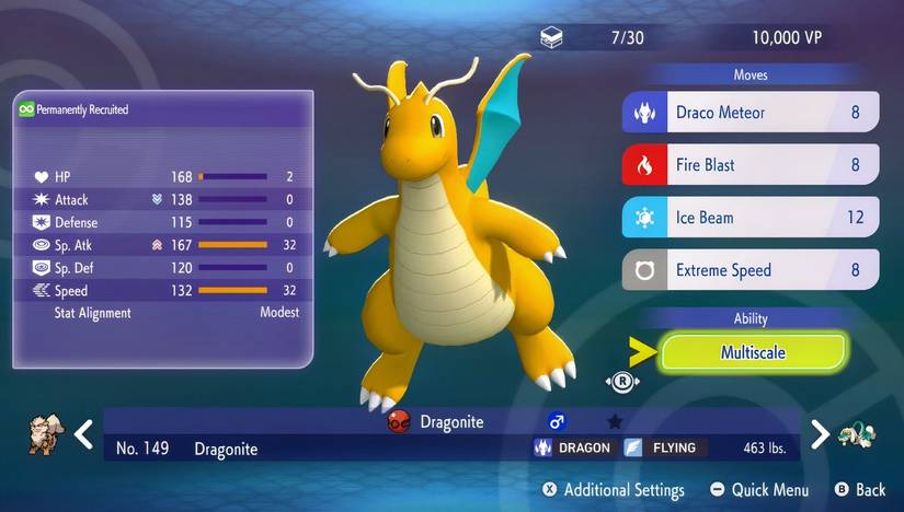 Pokemon Champions Dragonite