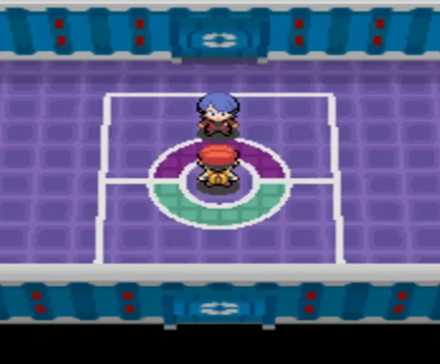 Pokemon Diamond In Gym Leader Room