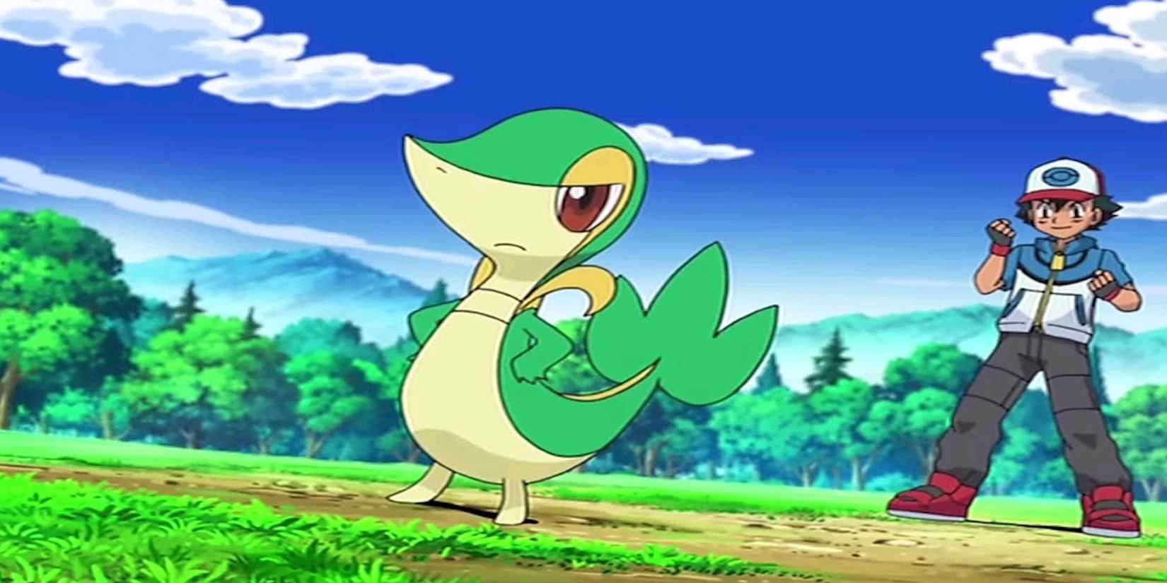 Pokémon Snivy Battle Trip's Servine Season 14 Episode 31