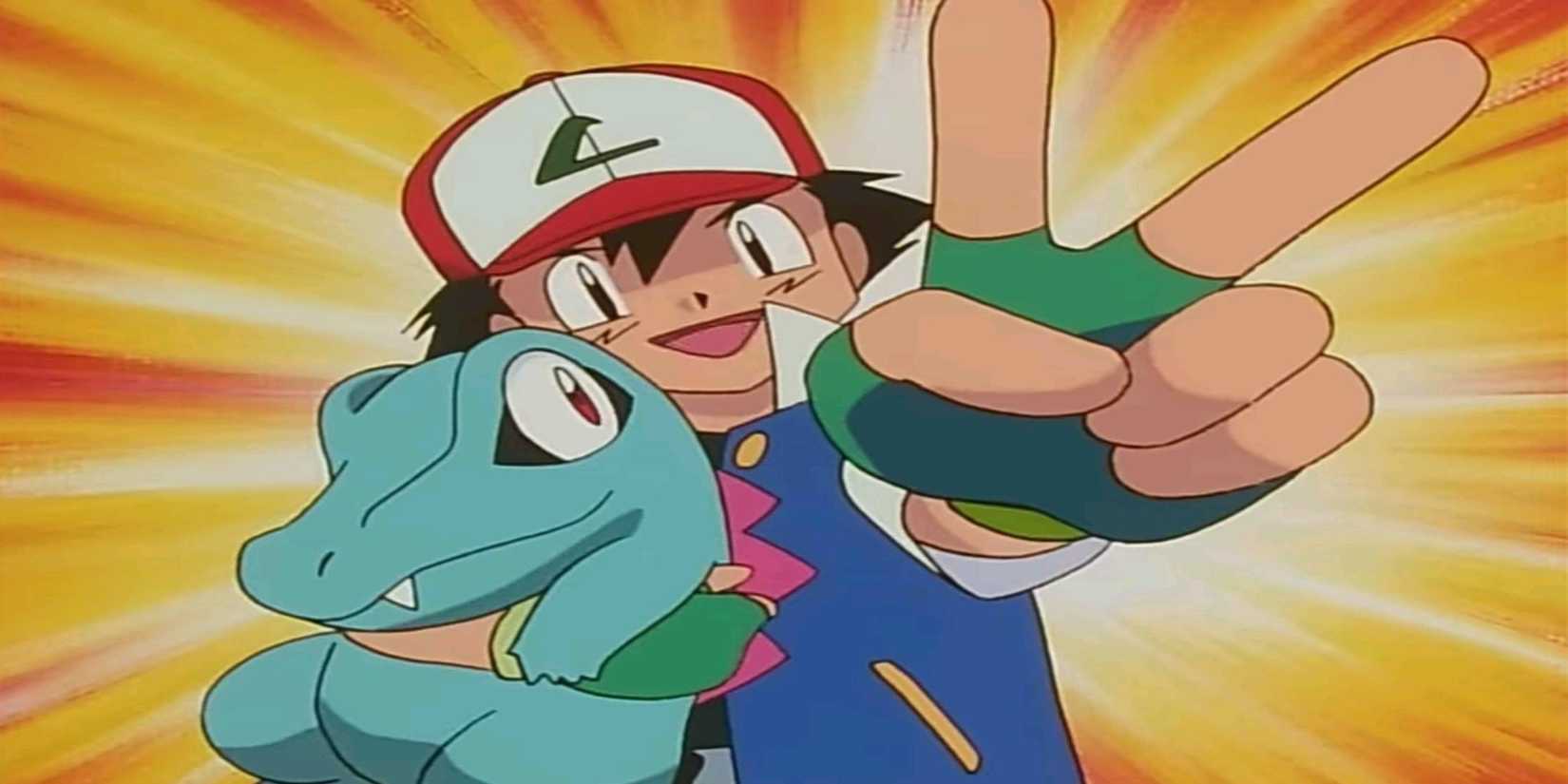 Pokemon Totodile with Ash Season 3 Episode 35