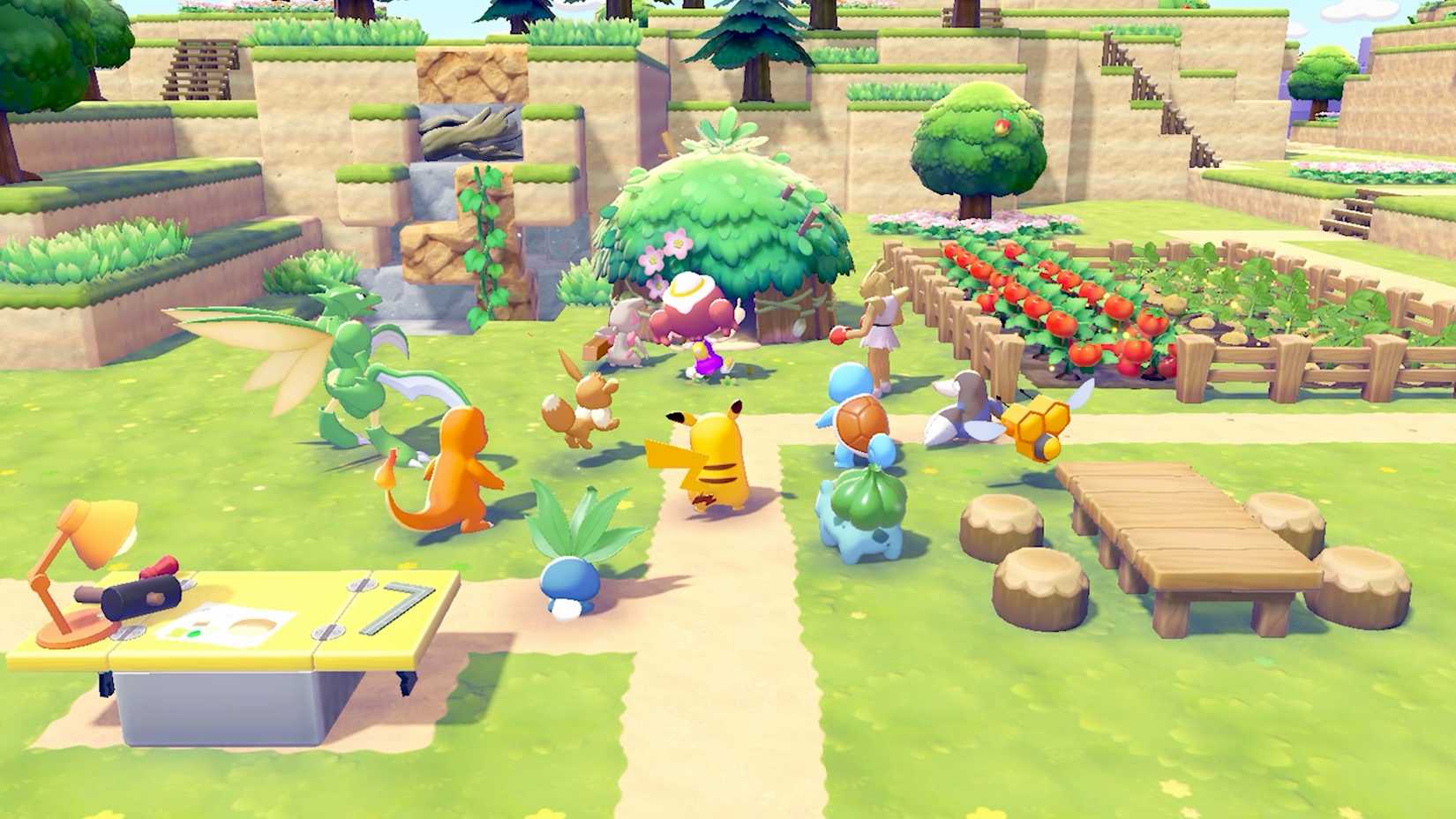 Pokemon Pokopia Player Builds Baseball Field