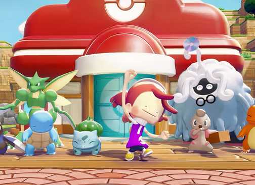 Pokopia official image at Pokemon Center