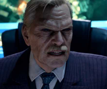 President Shinra in Final Fantasy 7 Remake