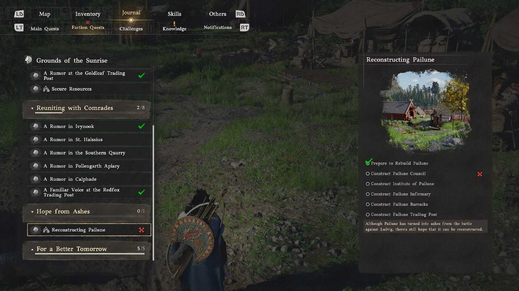 Mission after reconstruction of Pailune Crimson Desert 