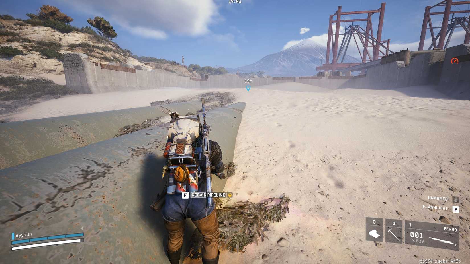 Fix oil pipes knocking down ARC Raiders