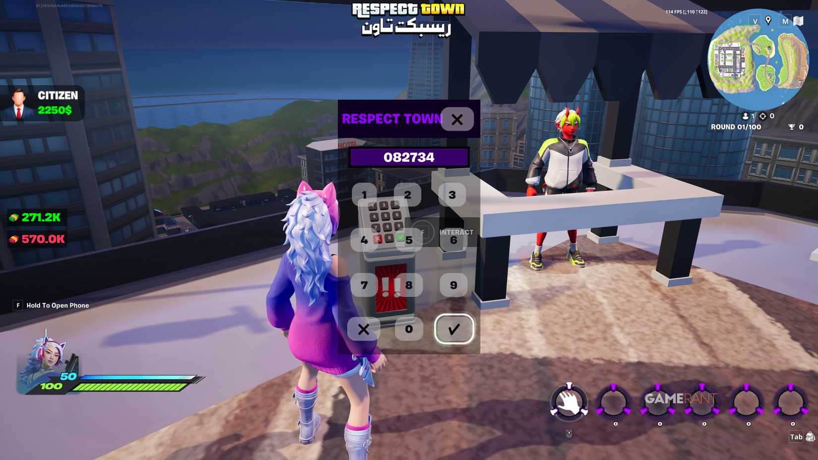 Respect the City - Codes - Fortnite