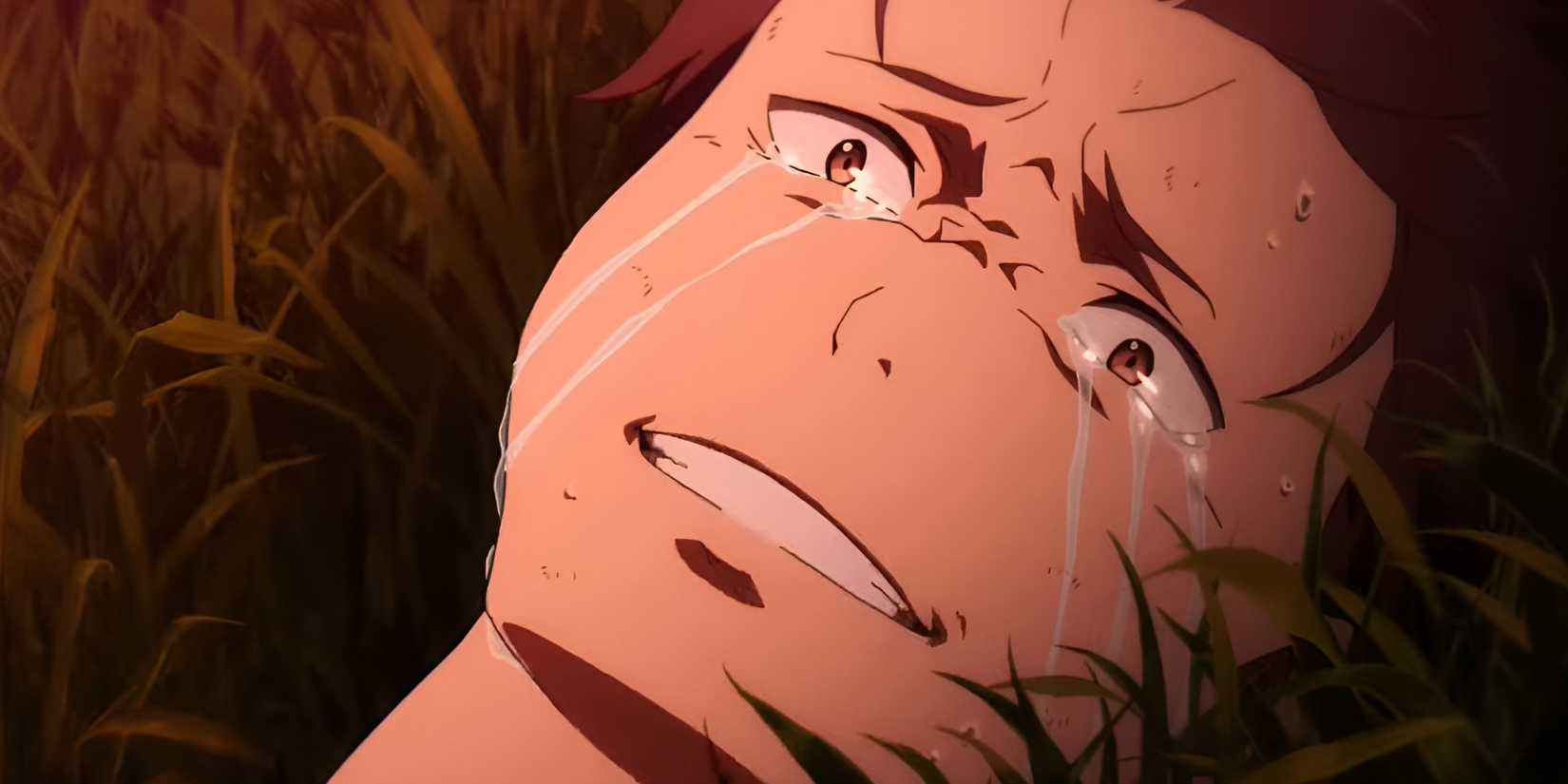 rezero subaru is crying because of rem