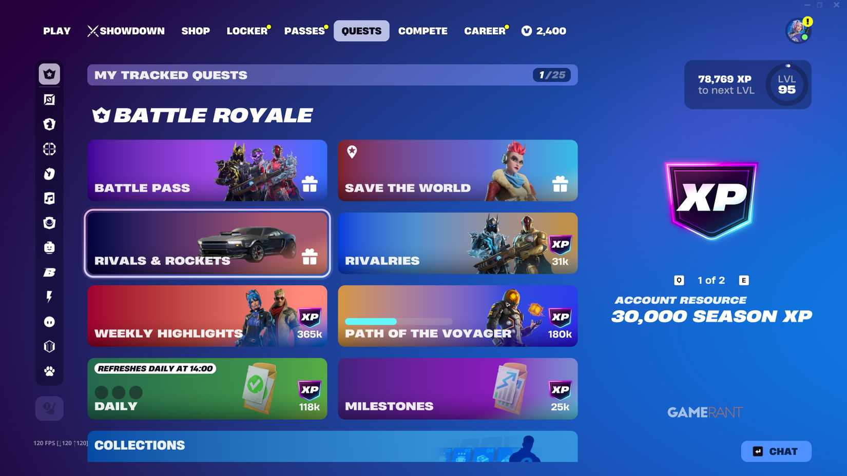 Rivals and Rocket Quests - Fortnite