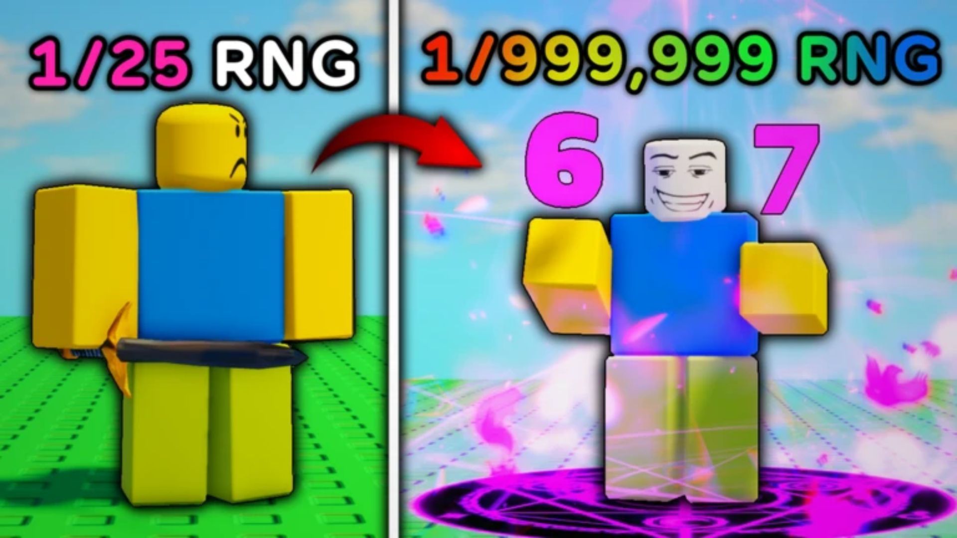 RNG Battle's characters