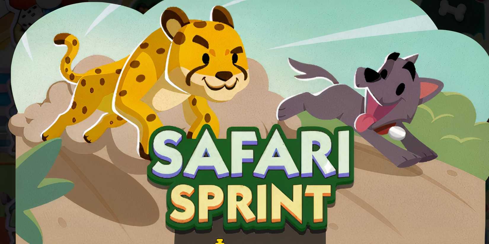Go to Safari Sprint Monopoly