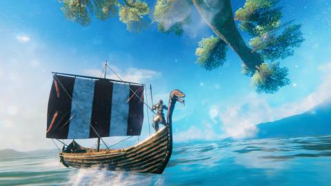 Sailing in Valheim (2021)