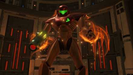 Samus starts in Metroid Prime Remastered