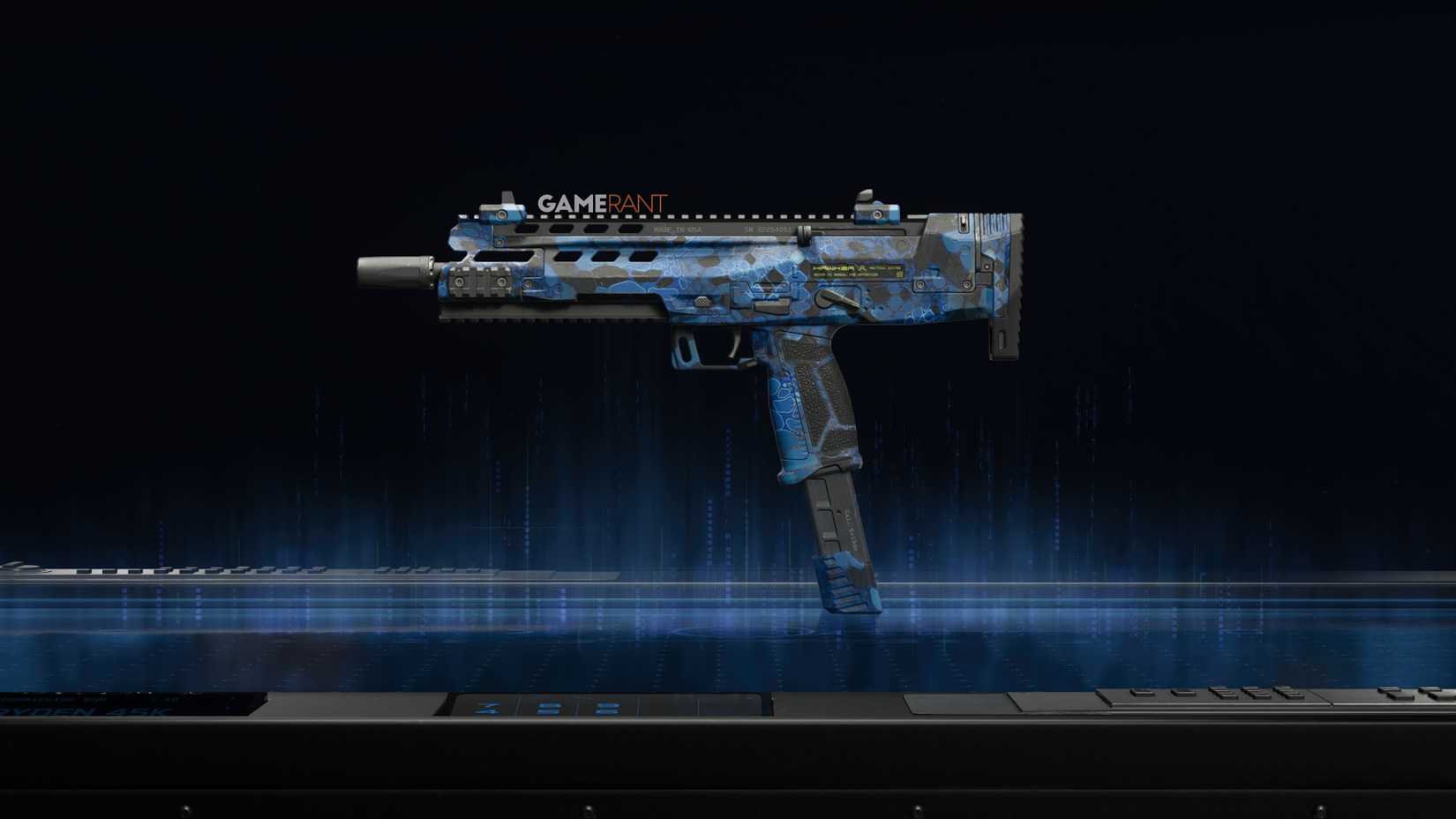 Saphire Snake Camo preview on the VST - Black Ops 7
