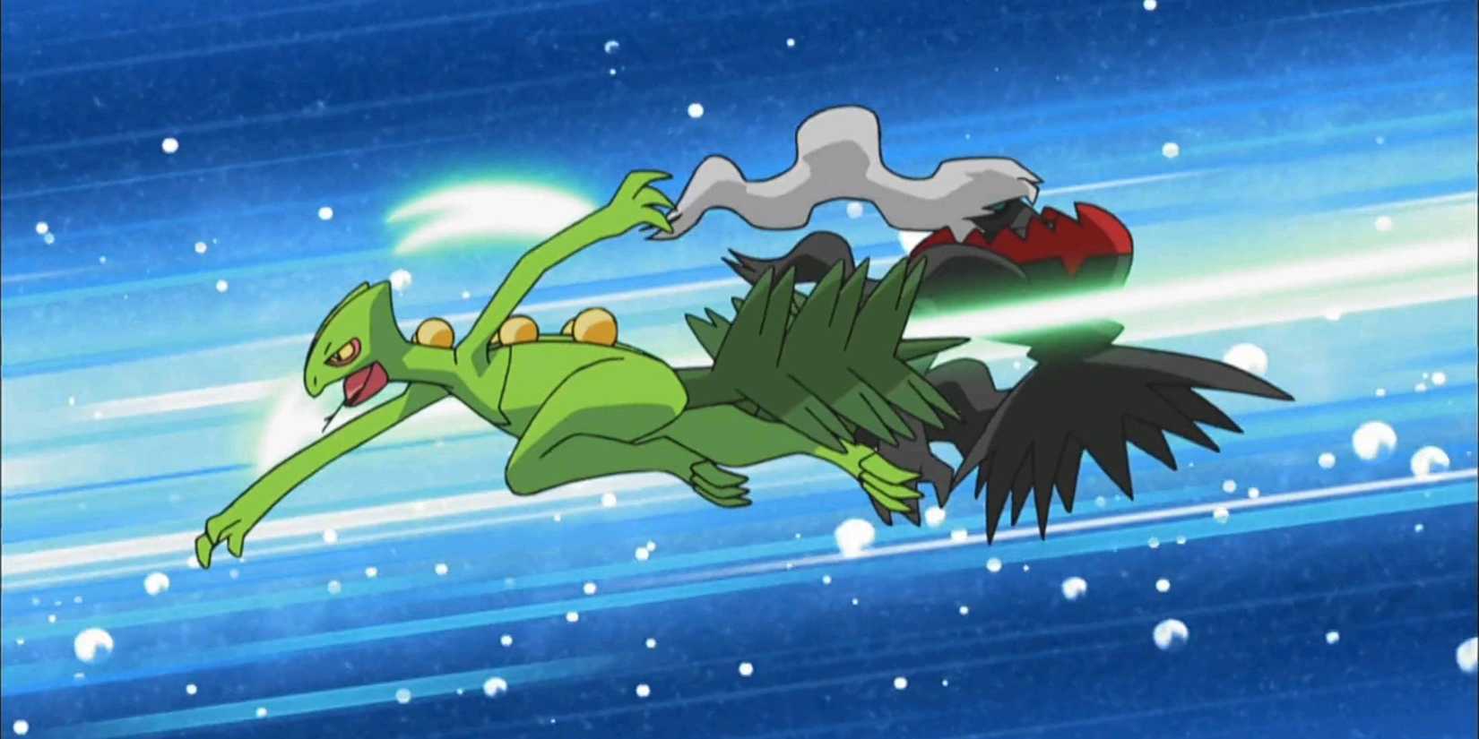 Sceptile Beats Darkrai Season 13 Episode 32 Diamon and Pearl