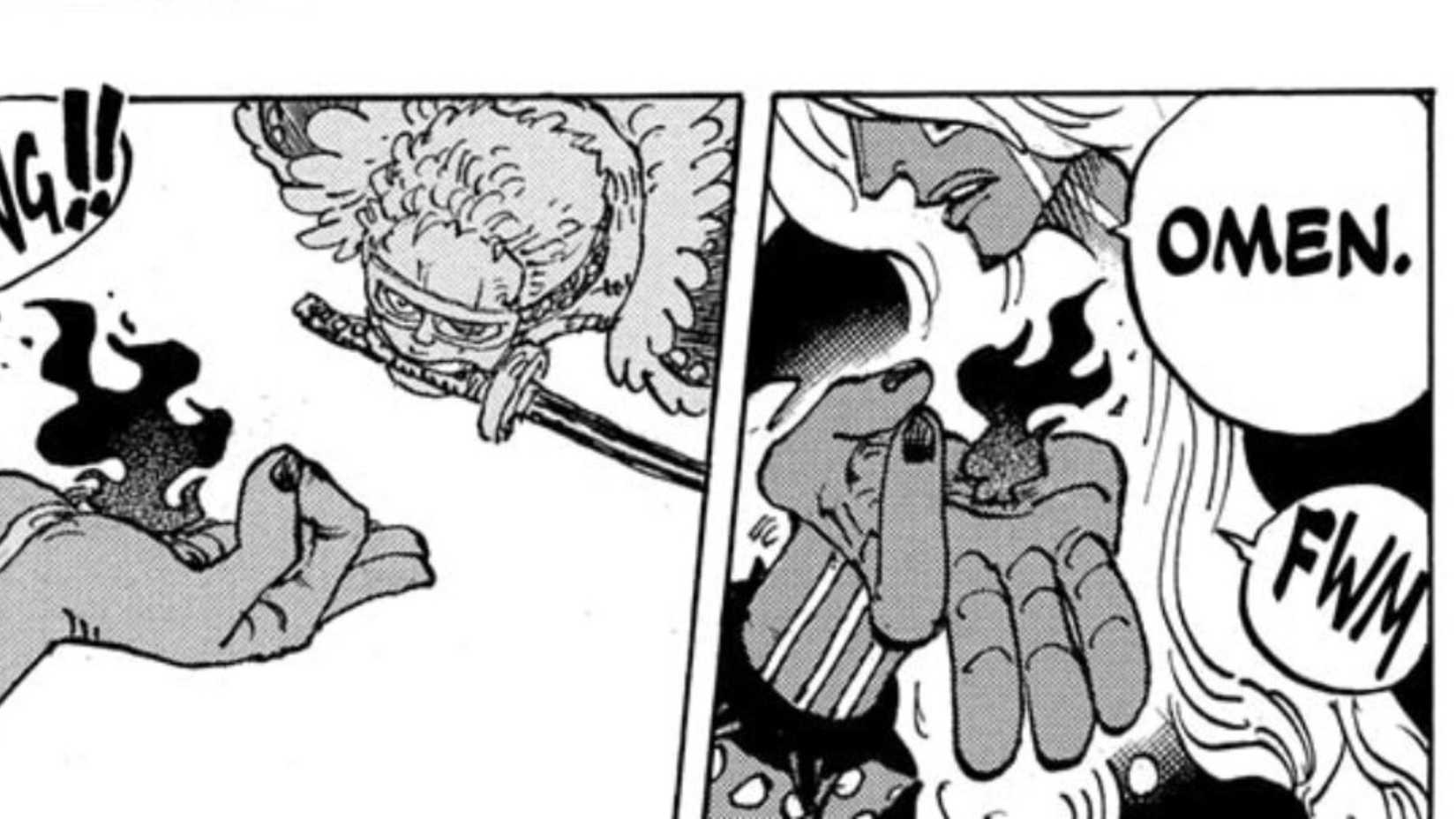 Nerona Imu Omen Black Flames Sanji one piece