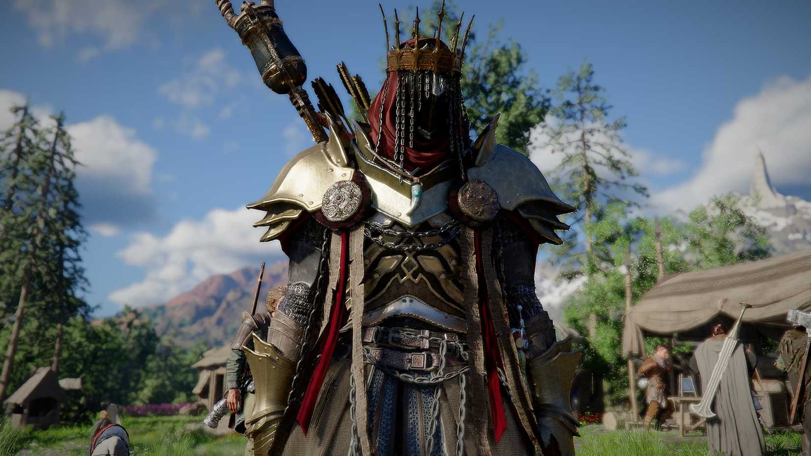 Crimson Ice Resistant Kuku Desert Armor