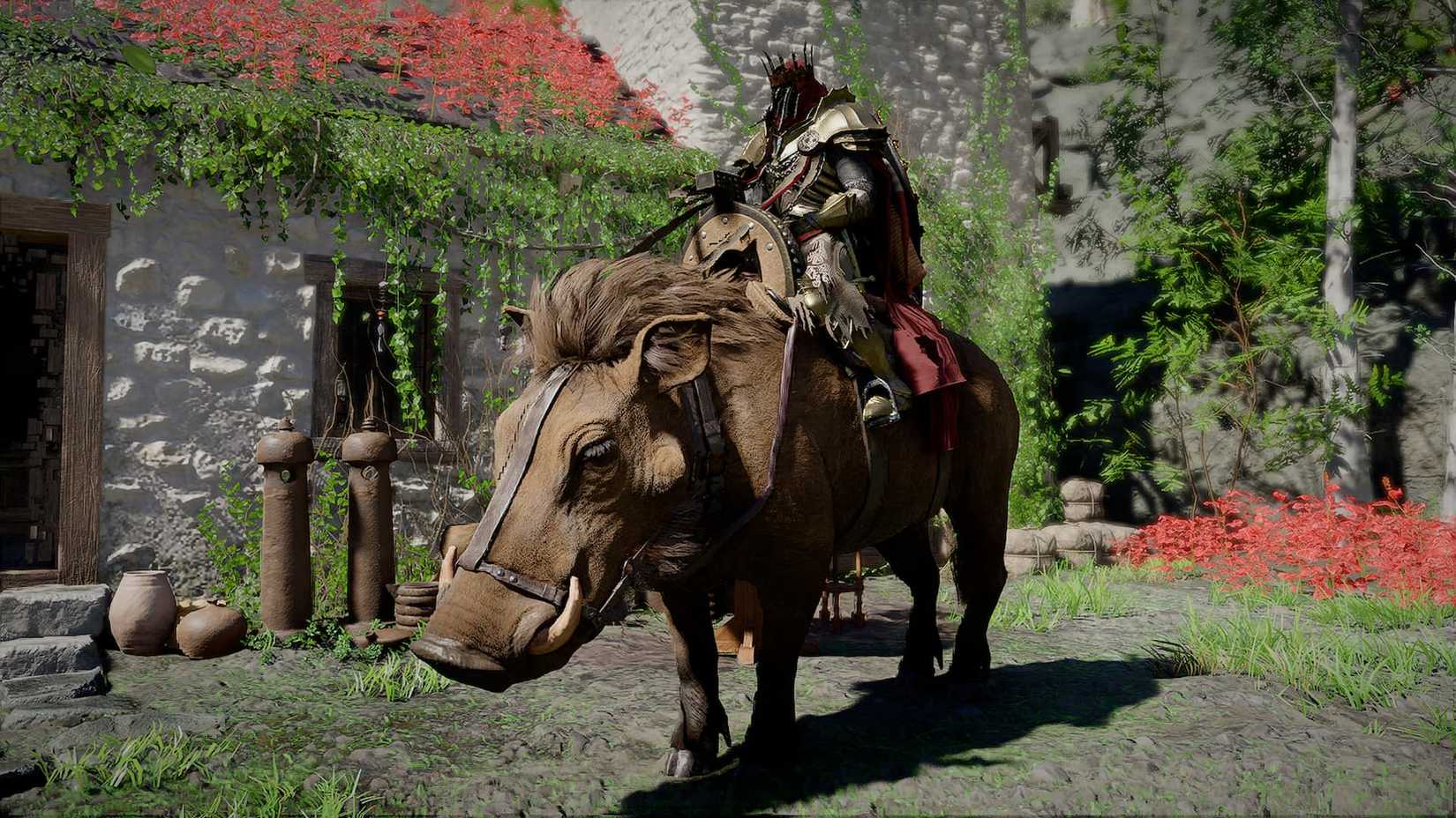 Crimson Desert Rock Tusk Warthog Mt