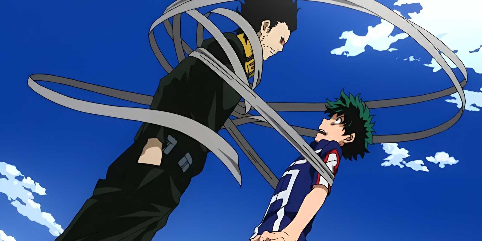 shonen anime strongest sensei student duos-aizawa and deku