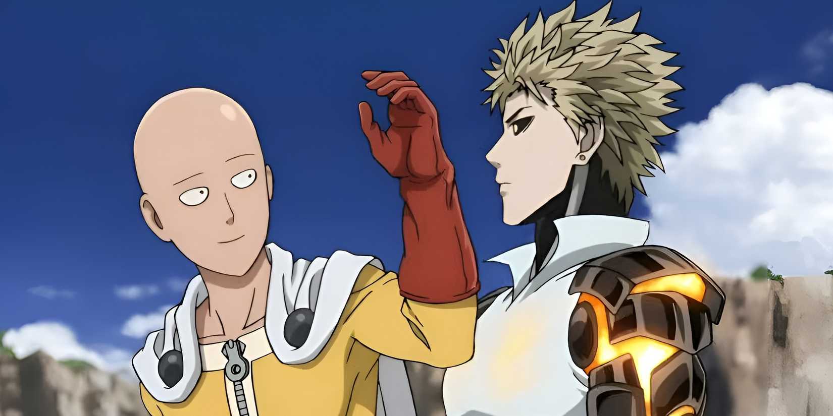 shonen anime strongest sensei student duos-saitama and genos