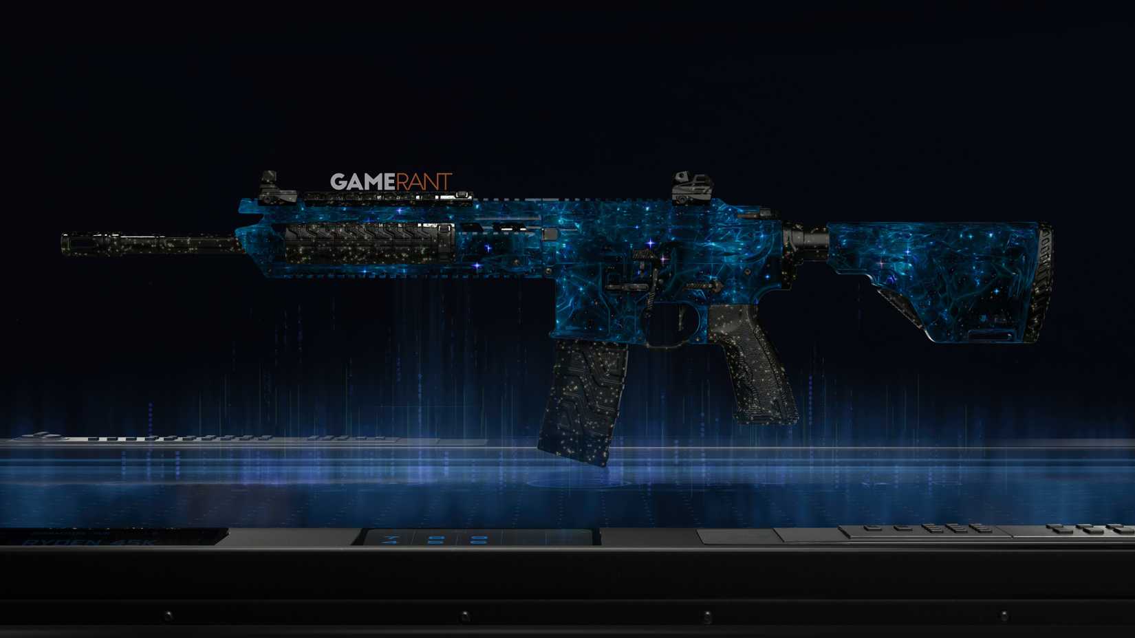 Singularity Camo Preview on the MK35 ISR - Black Ops 7
