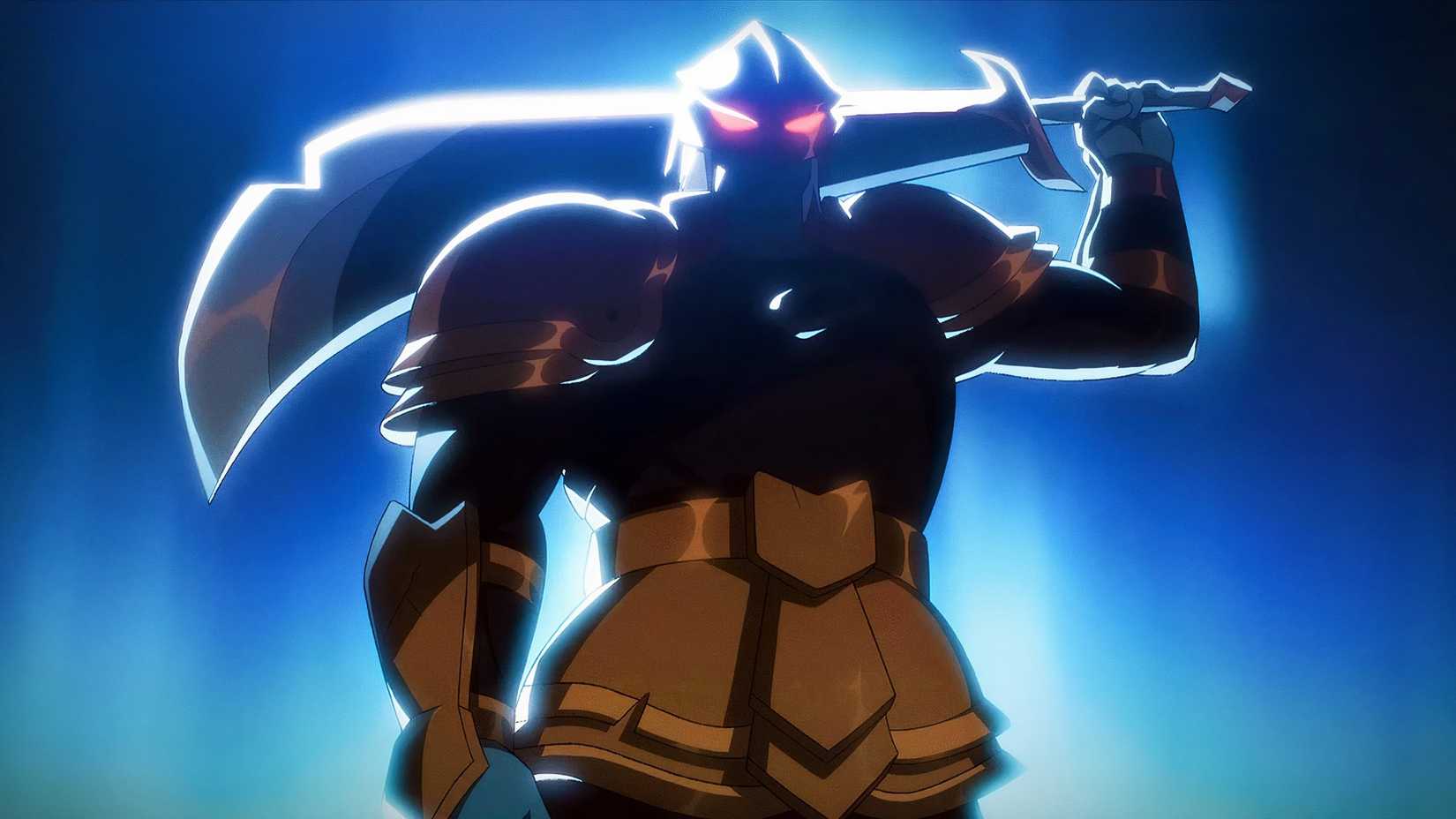 A still image from Slay the Spire 2's reveal trailer featuring the Warrior