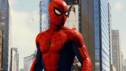 Spider-Man looks right in Marvel's Spider-Man (2018)