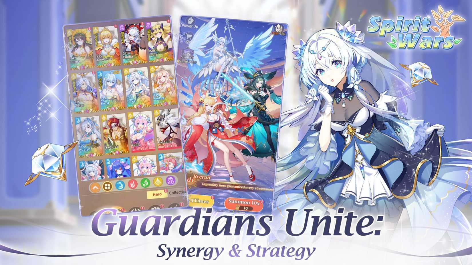 Spirit Wars characters