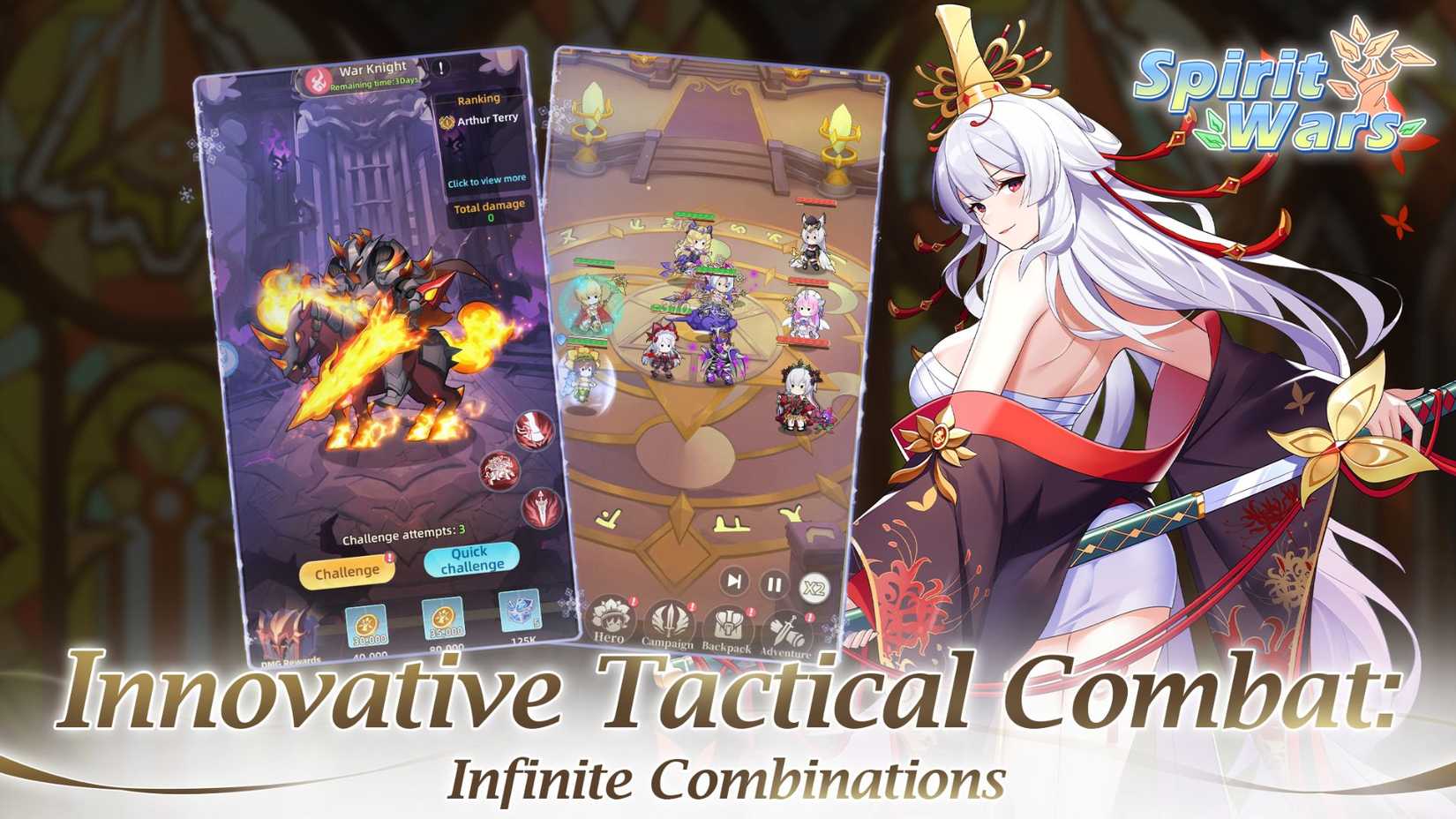 Spirit Wars characters