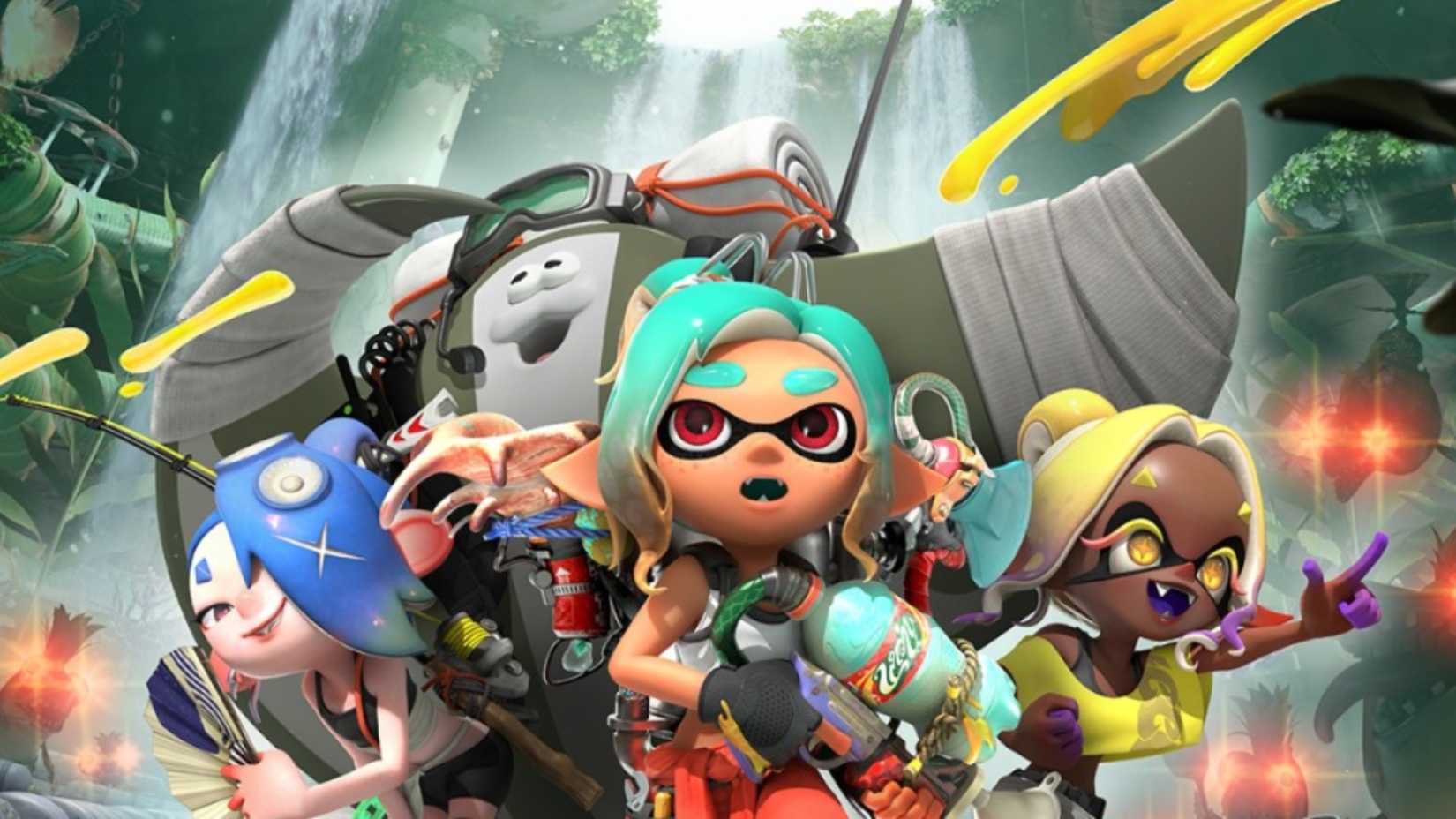Splatoon Raiders Key Art zoomed