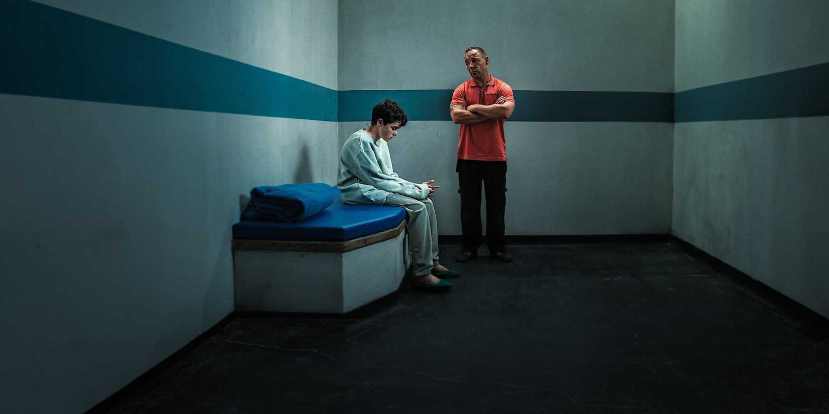 Stephen Graham and Owen Cooper in their teens