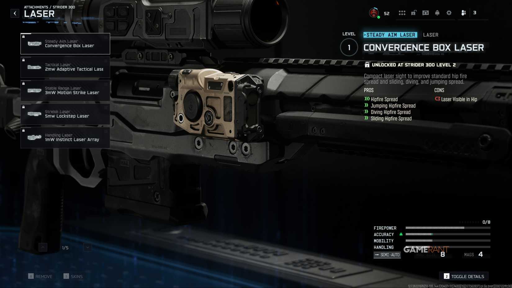 Strider 300 Lasers - Black Ops 7