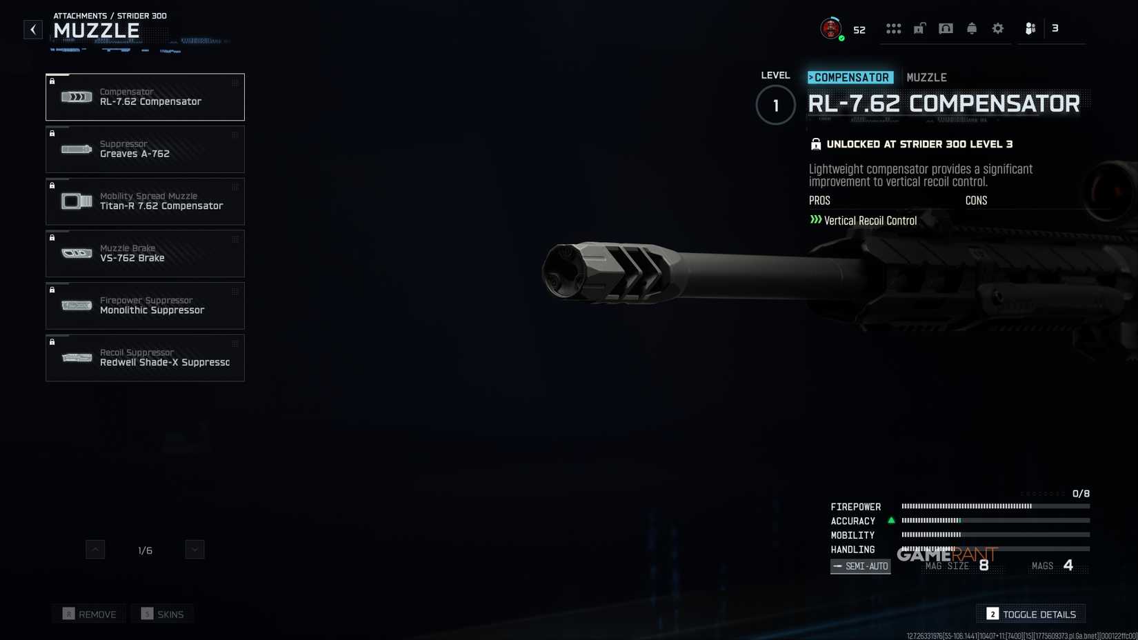 Strider 300 Muzzles - Black Ops 7