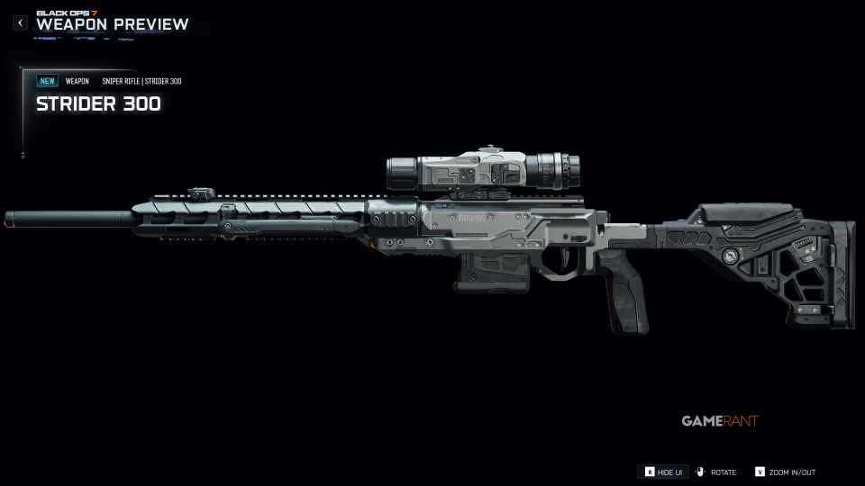 Strider 300 Sniper Rifle - Lost Outpost event reward