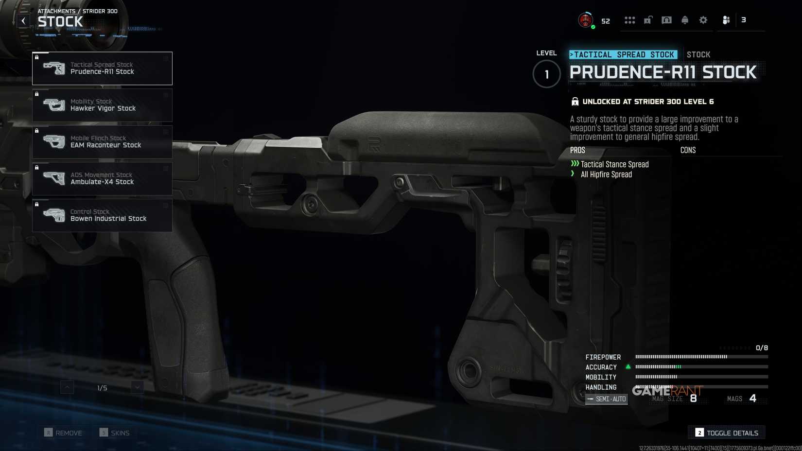 Strider 300 Stocks - Black Ops 7
