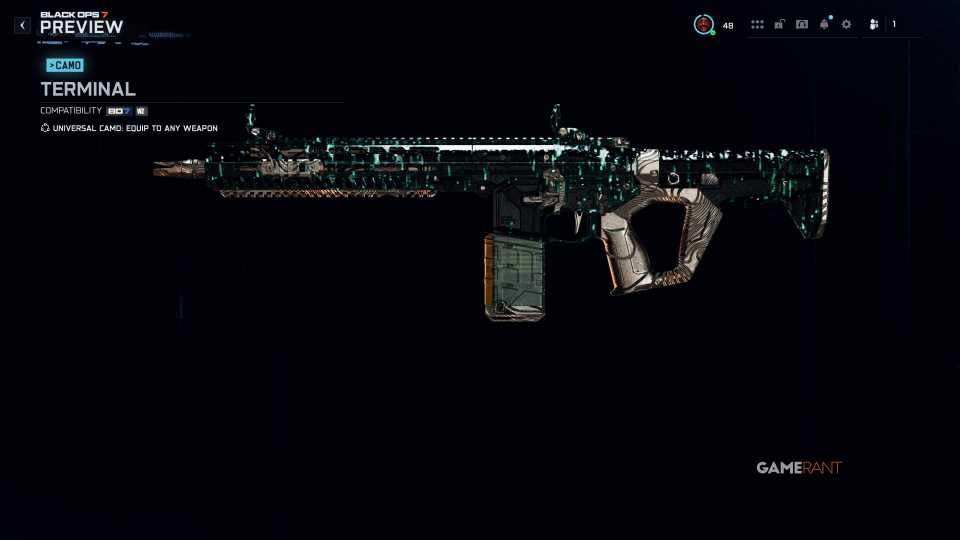 Terminal Camo - Lost Outpost event reward